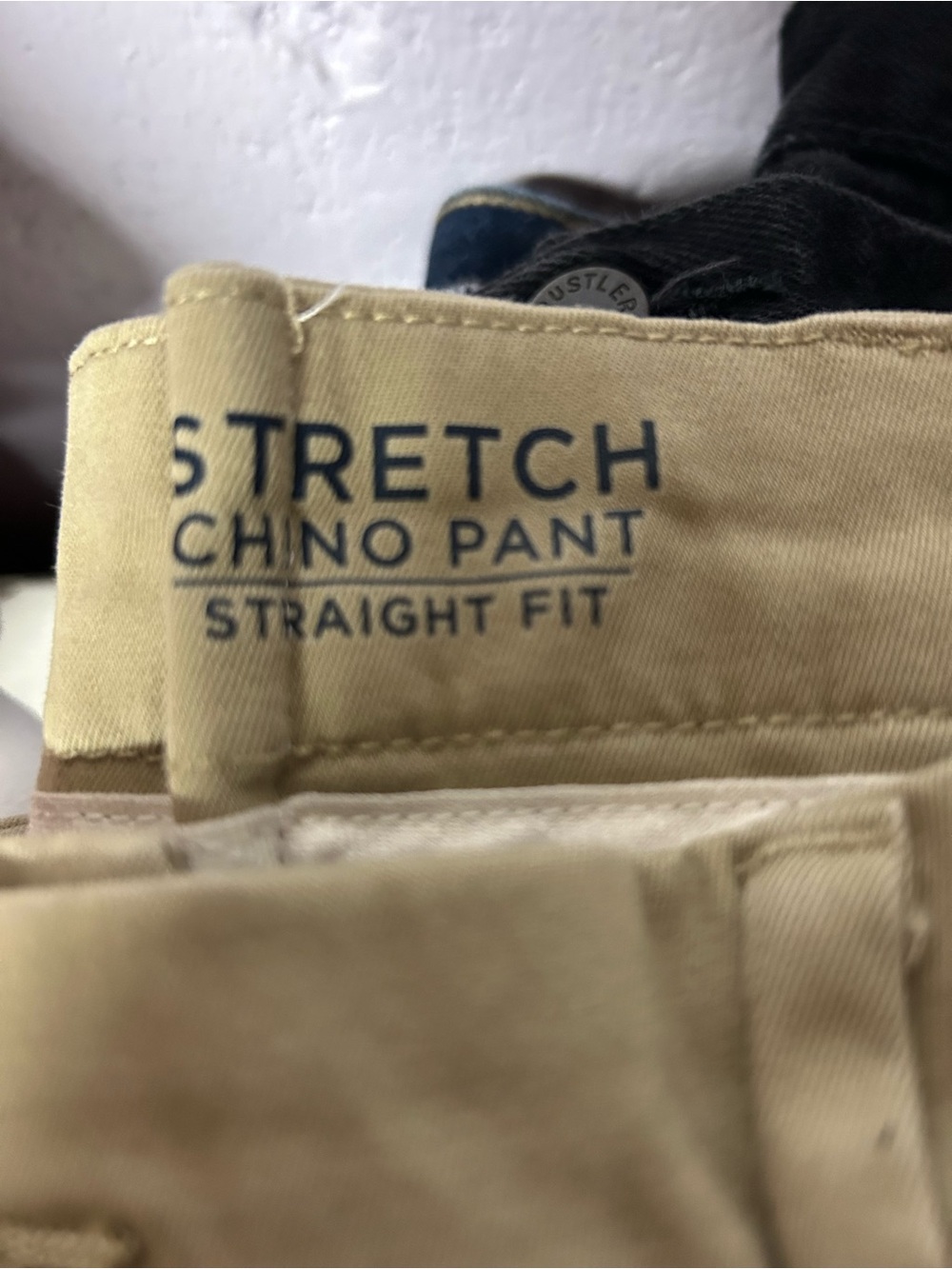 Stretch Chino Pant - Straight Fit - Khaki